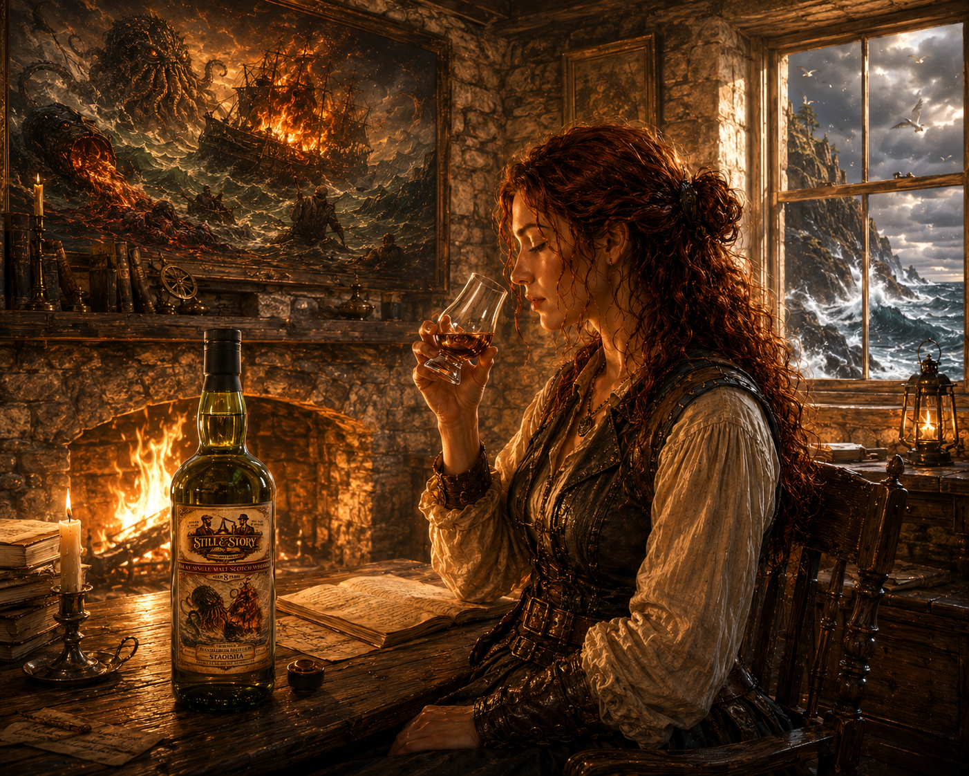 Bunnahabhain staoisha "The kraken" elspeth drinks